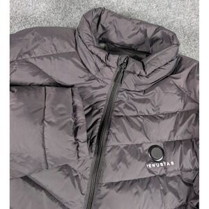 Venustas Heated Duck Down Puffer Jacket Mens XL Black Quilted Winter NO BATTERY